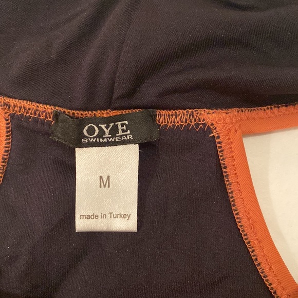 Oye cross front bathing suit top - Picture 2 of 2